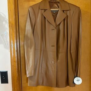 Women's Brown Leather Jacket